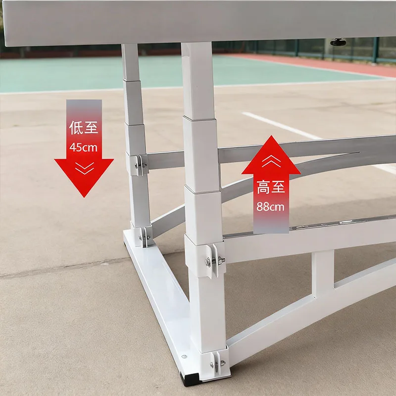 25MMElectric Lift Table Tennis Table with Intelligent Height Adjustment, Remote Control Handle, Lift Desk, and DC Motor Table