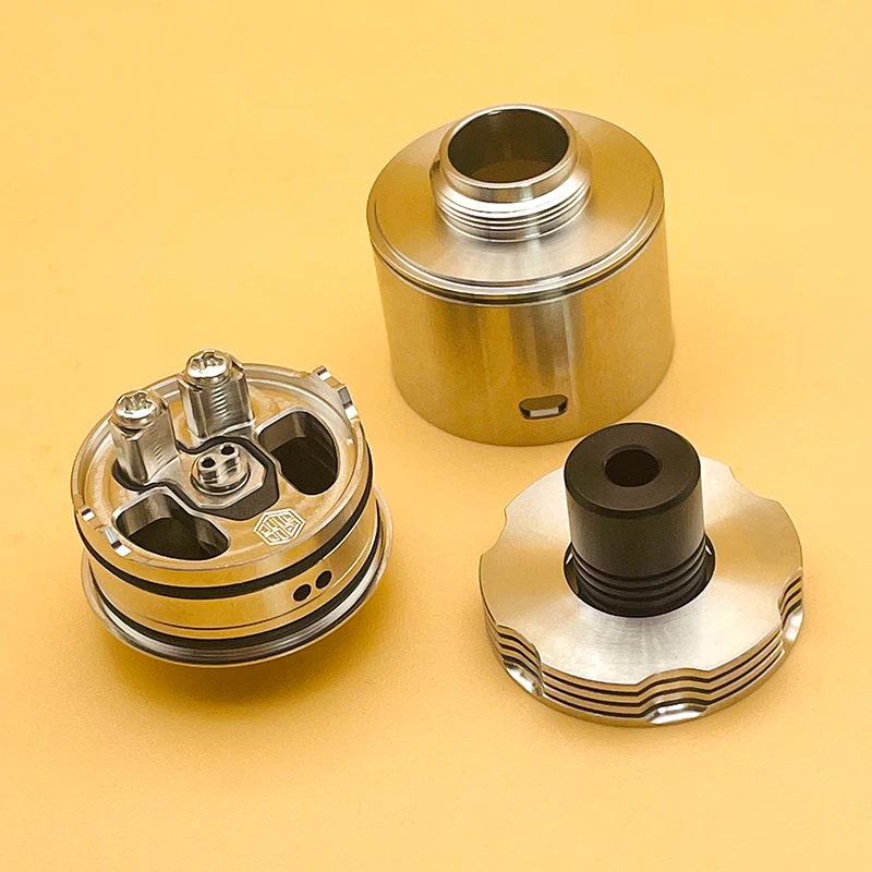 DSX Four One Five 415 RDA Kaze Style RDL MTL Atomizer Rebuildable Vape with BF Pin Airflow 0.9x2 1.0x2 1.0 1.4mm