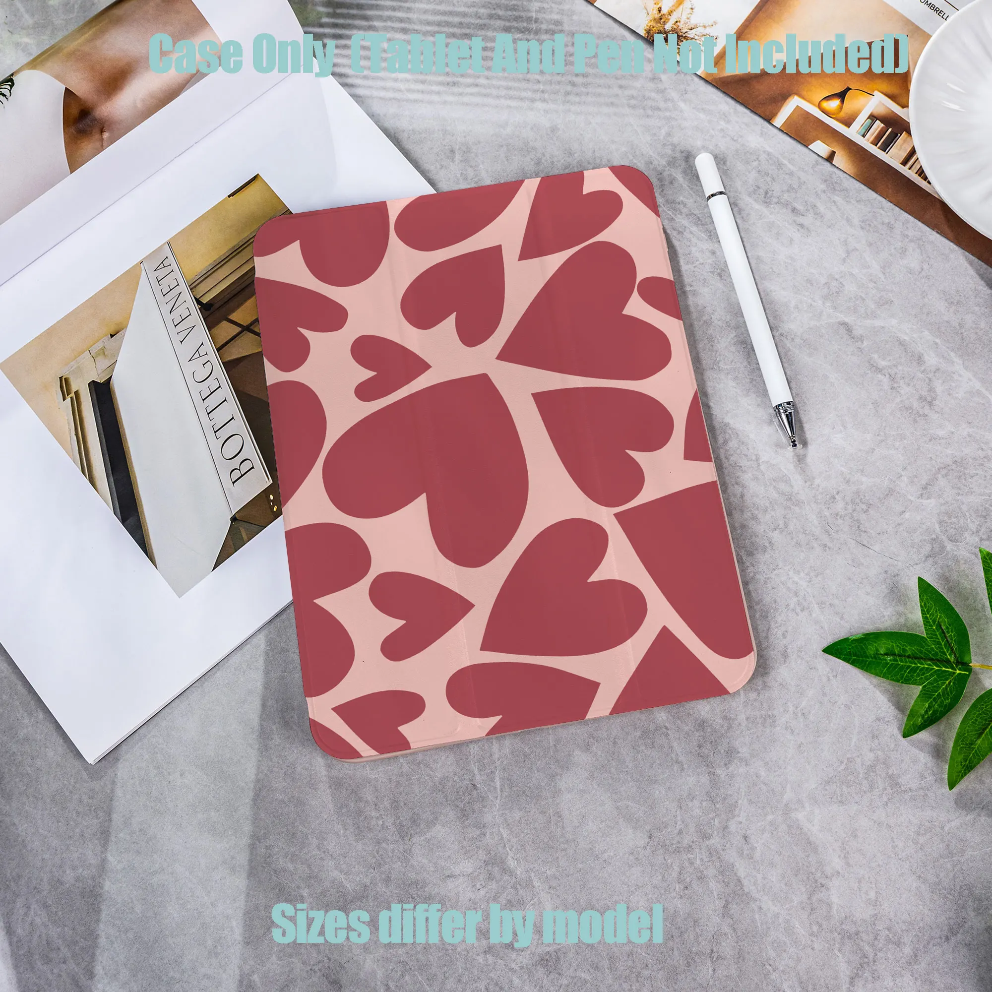 Shockproof TPU Tablet Protective Case with Pencil Holder Auto Sleep Wake for Apple /Samsung/Xiaomi/Redmi/Huawei/Honor