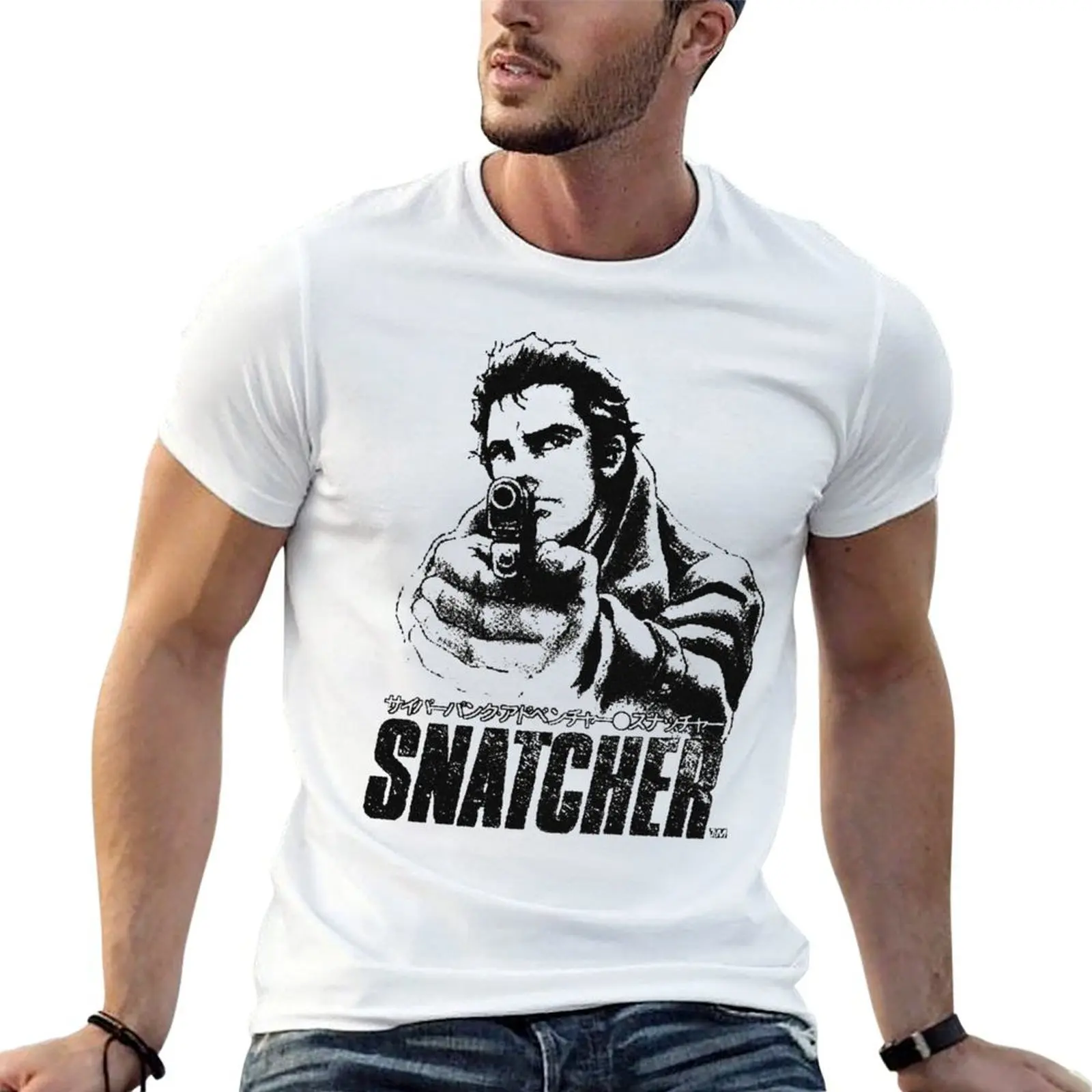 

Snatcher T-Shirt anime t shirts oversize mens graphic t shirts T-Shirt