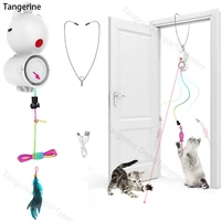 Juguete plumas colgante activado por movimiento - 37.07 € Juguete plumas colgante activado por movimiento