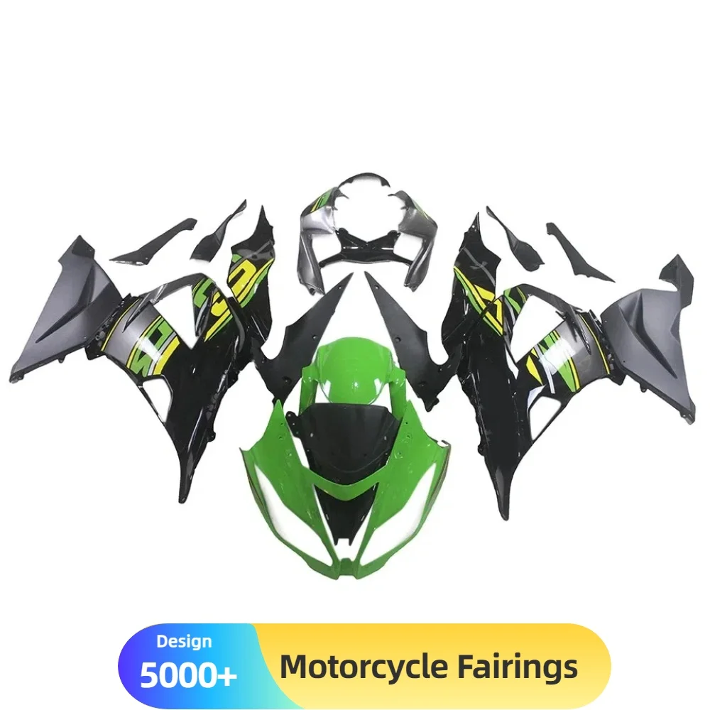 

Customizable ABS Plastic Injection Molded Fairing Set for Kawasaki ZX-6R 2013-2018 High-Quality Bodywork Kit
