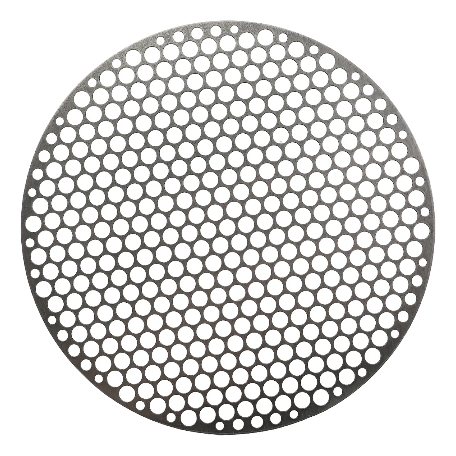 Stainless Steel Barbecue Net Round Metal BBQ Mesh Grate Grid Camping Picnic Food Rack BBQ Grill Kitchen Tool Accessories 18-30cm