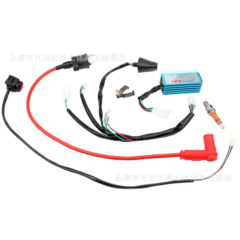 Off-road motorcycle accessories110cc 125cc 140ccFoot Start Entire Vehicle Line Wiring Harness Ignition SystemCDI