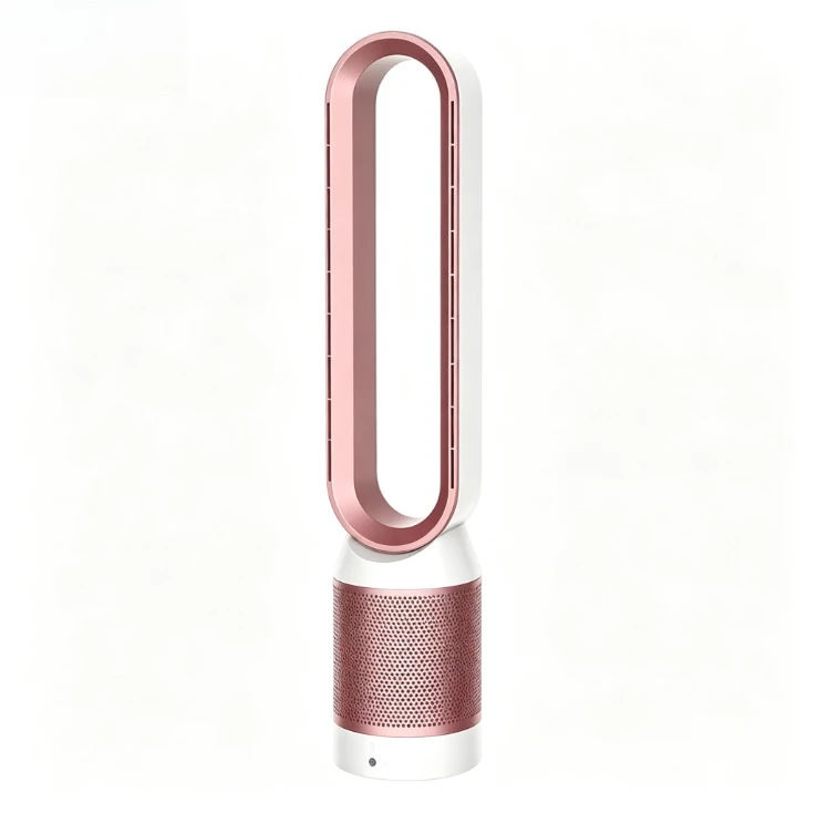 42 Inch Bladeless Tower Fan Heater Combo 110V/220V Dual Voltage Remote Control Cool Warm Air Multi-Function Home Office Quiet
