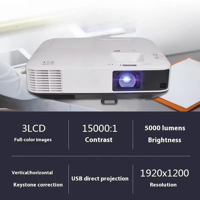 CB-2255U  Ultra HD/5000 Lumens Projector for Large Office & Education 2255U Gesture Demonstration Wireless Projection