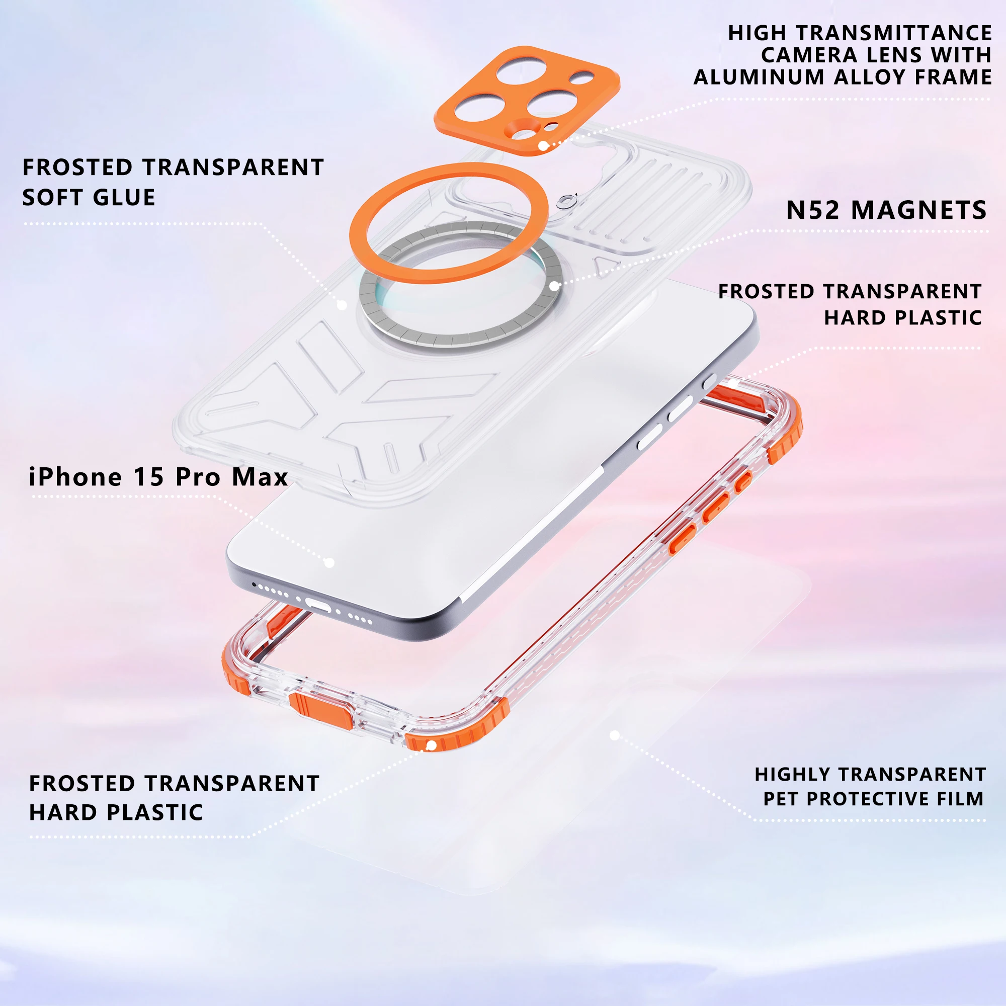 IP68 Waterproof Case For iPhone 15 14 13 Pro Max 15 Plus Wireless Charging MagSafe Support Dustproof Shockproof 360 Full Protect