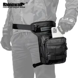 Rhinowalk Motorcycle Drop Leg Bag Thigh Belt Waist Bag Multifunction Motorbike Tactical Travel Cell/Mobile Phone Purse Chest Bag