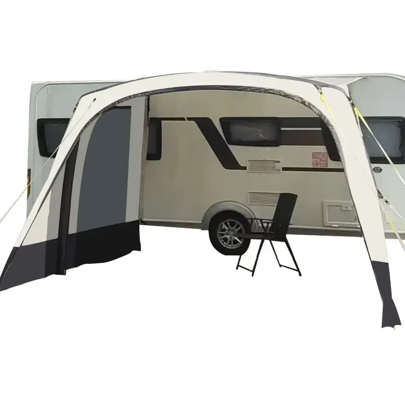 Trailer RV Side Inflatable Tent One Bedroom Oxford Cotton Multifunctional Integrated Outdoor Camping Large Quick Opening