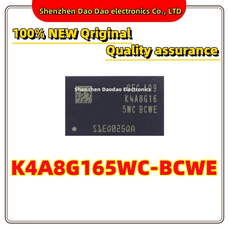 K4A8G165WC-BCWE K4A8G16 5WC BCWE FBGA-96 DDR4 memory chip IC New original