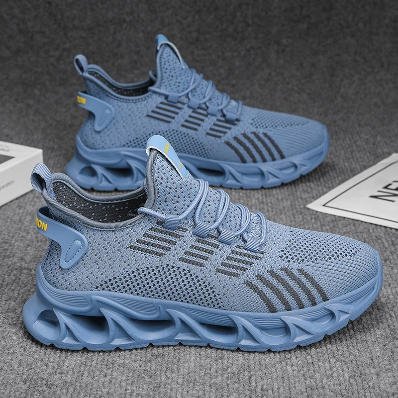 

Summer New Ultra Light Mens Sports Shoes Versatile Trendy and Comfortable Outdoor Running Shoes Breathable Soft Walking Shoes