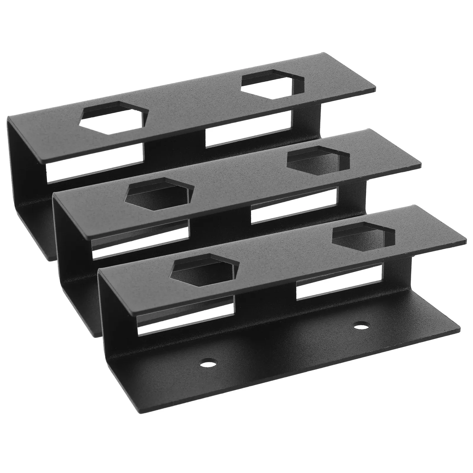 1Set Under Desk Laptop Mount Solid Carbon Steel Bracket Invisible Storage Design Tool Free Installation for Notebook Keyboard