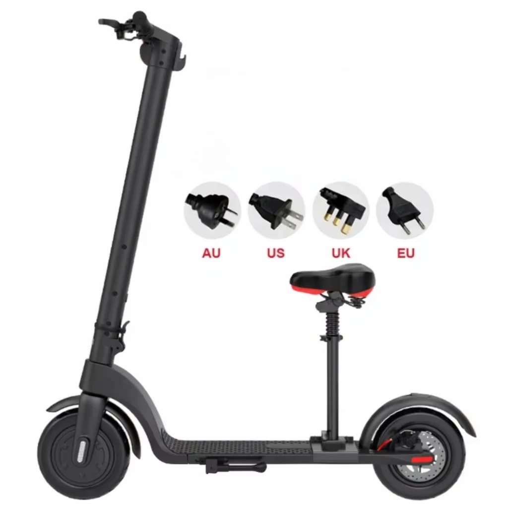 

NEW Design X7 Replaceable Battery 250W 25KM/H 2 Wheel E-scooter 250 Watt 15MPH & up to 15.6 Mile Range Foldable Electric Scooter