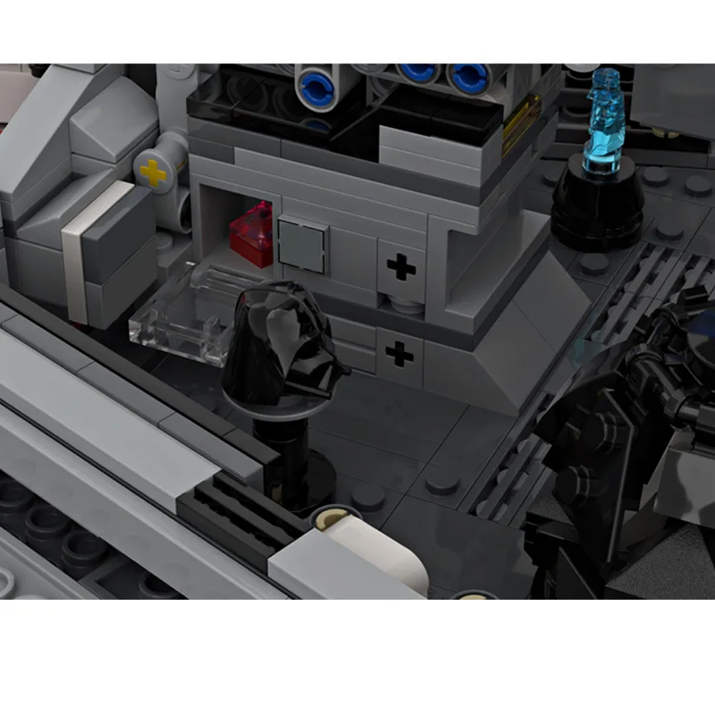 2246 Elementów Gwiezdny Wojownik Dominion Statek Gwiezdny MOC Konfigurowalny Modułowy Zestaw Klocków Kreatywny Projekt Zabawka DIY dla Dzieci Chłopców Prezent na Festiwal