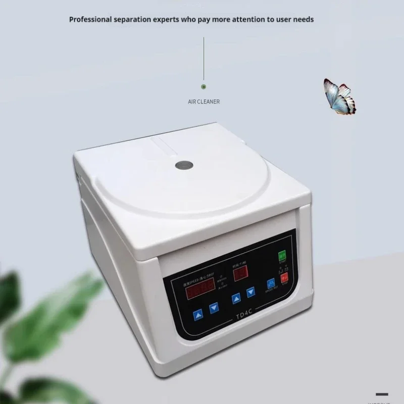 Laboratory Bench Top Centrifuge Digital Low-speed Fat Beauty PRP Serum Separator 4000rpm  Laboratory Equipment.