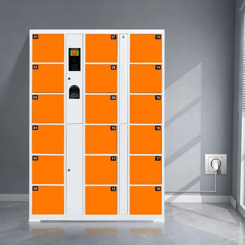 Smart Locker Self-service electronic cabinet, emergency unlock, rustproof panel, for scenic spots tourists luggage safekeeping