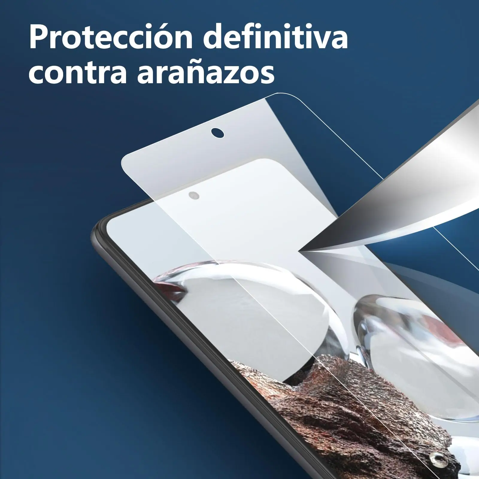 Für XIAOMI 12T Pro 6,67 Zoll Displayschutzfolie aus gehärtetem Glas, Kristallglimmer, 9H HD, klare, transparente Hülle, freundlich, kratzfest – Detail 4
