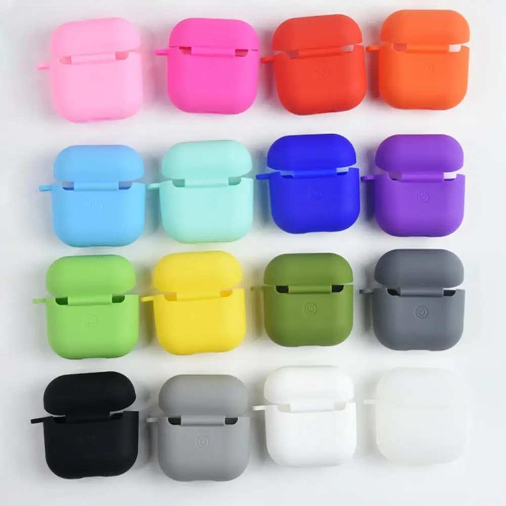 Silicone Case For Pro 4 Case 4 Wireless Bluetooth compatible Earphones Case Protective Cover For Air Pods Pro 4