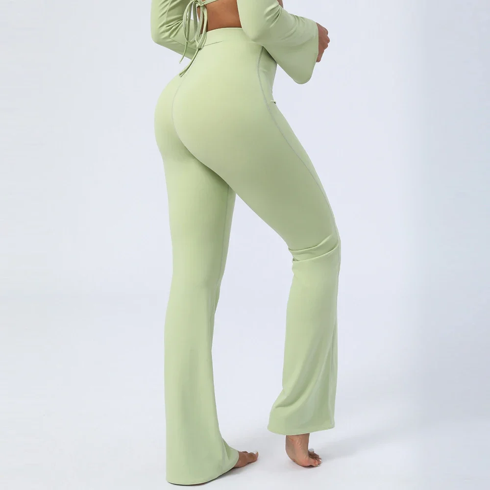 Leggings sem costura para mulheres, leggings de cintura alta, push up, sexy, magro, sem costura