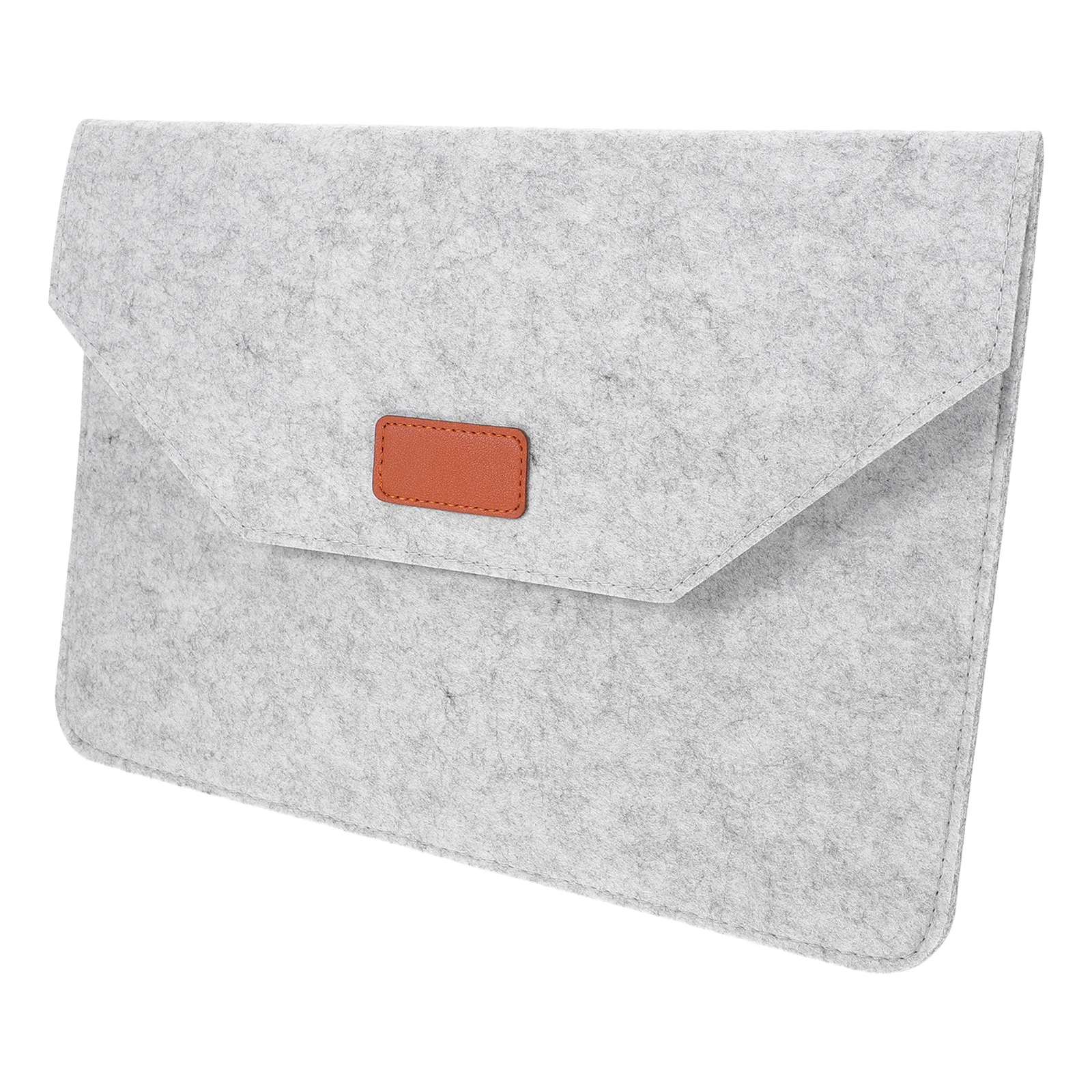 

1Pcs Laptop Sleeve Bag Lightweight Felt Material Shock-Resistant Protection for 13.3inch Notebook Computer Organizer Portable
