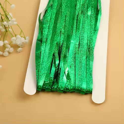 Cheap as a Party Metallic Tinsel Foil Fringe Curtains Backdrop for Birthday New Year Eve Party Photo Wedding Decor - Image 17
