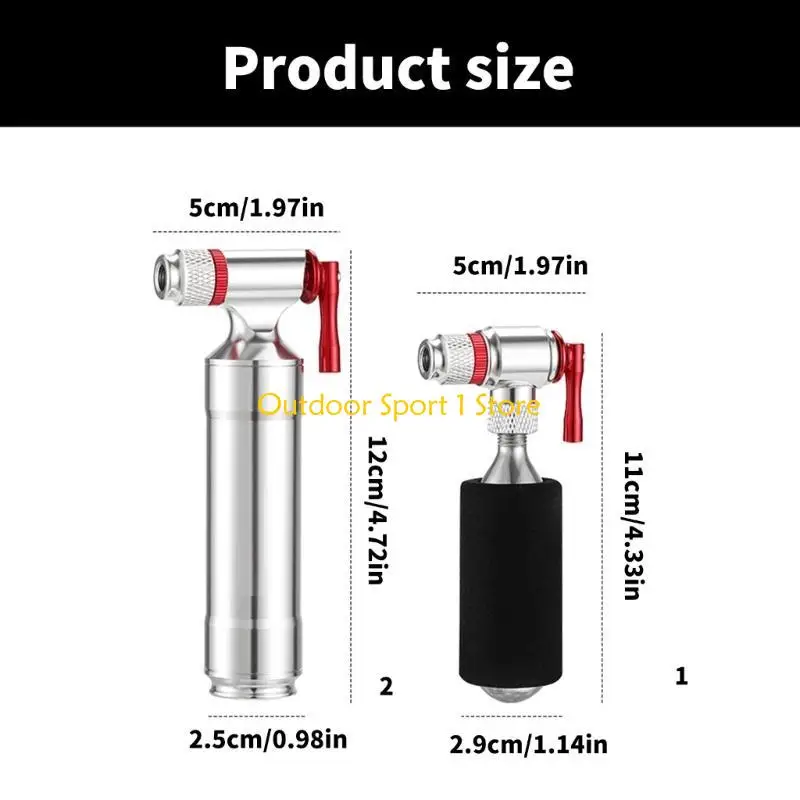 

A0KA Accuracy Air Pressure Gauges Bicycles Pumps Compacts Fast Inflation Bike Pumps