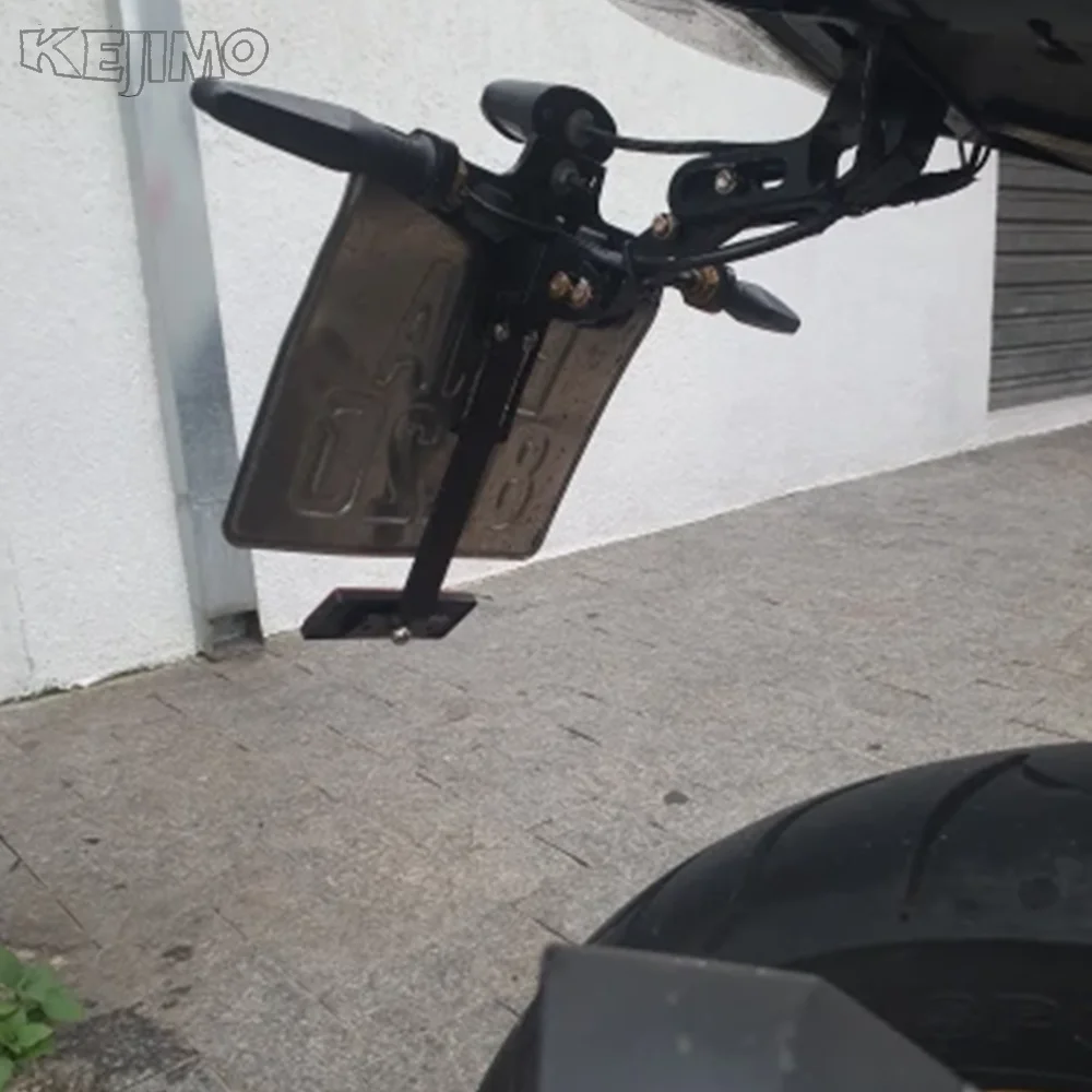 

Motorcycles Rear Number Plate Reflector License Holder Extend Tail Reflector For YAMAHA YZF YZF R1 R9 R7 R3 MT10SP MT10 MT09SP