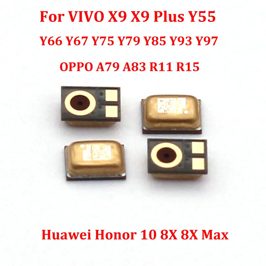 10pcs-100pcs Microphone Inner Mic Receiver Speaker For VIVO X9 Plus Y55 Y75 Y85 Y97 OPPO A79 A83 R11 R15 Huawei Honor 10 8x max