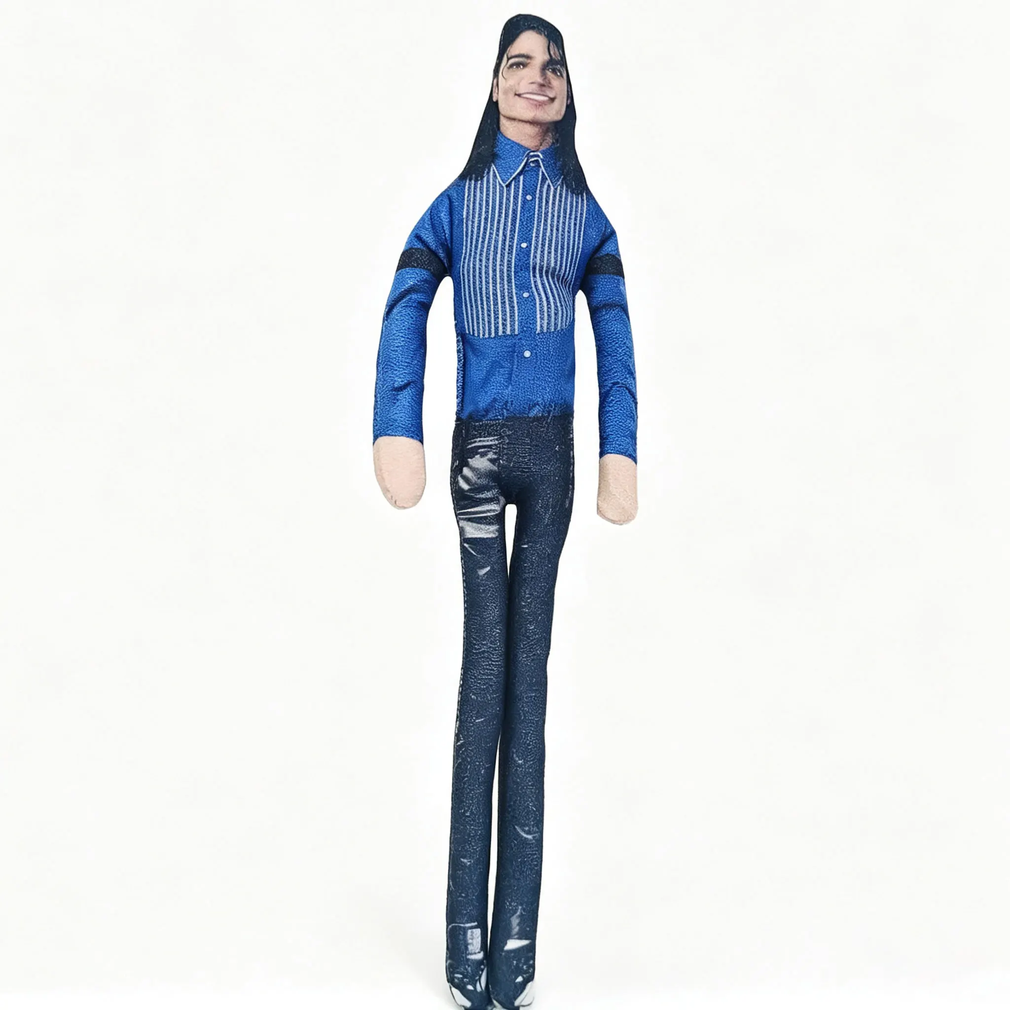 Anime Cosplay MJ Michael Jackson Plüschfigur, Plüschpuppe, Stofftier, Raumdekoration, abstrakte Bewegliche Requisiten – Detail 6