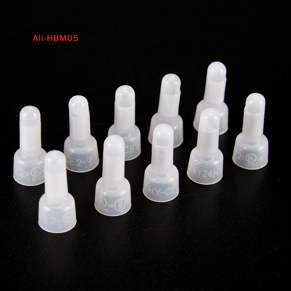 (HB05)1000pcs Durable CE2X Closed-End Wire Connectors Crimp Terminals Cap For Electrical