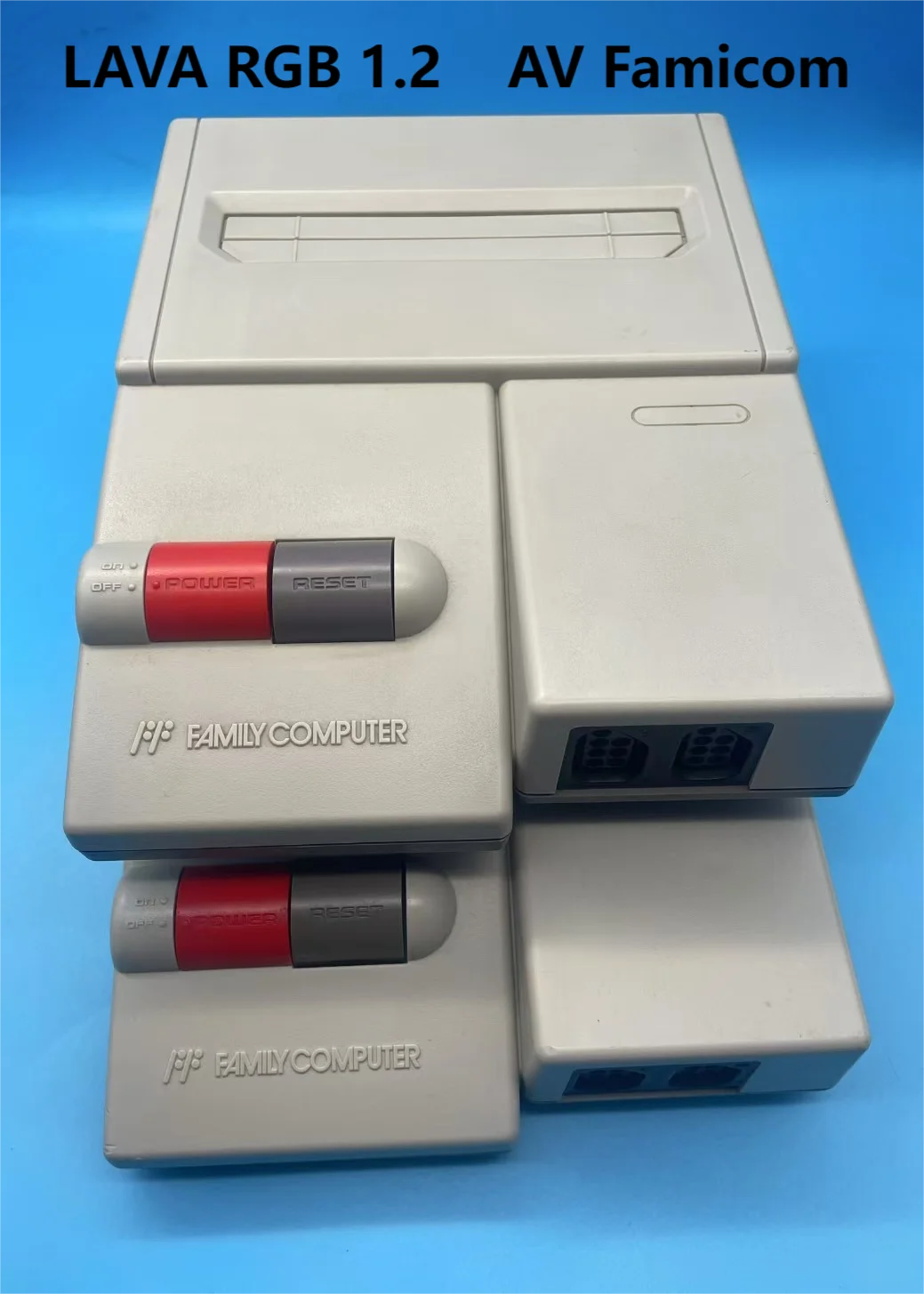 RGBFC nesrgb Famicom RGB LAVA RGB 1.2 Neue FC-Spielekonsole mit integrierten LAVA-RGB-Kits Retro-modifizierten AV Famicom