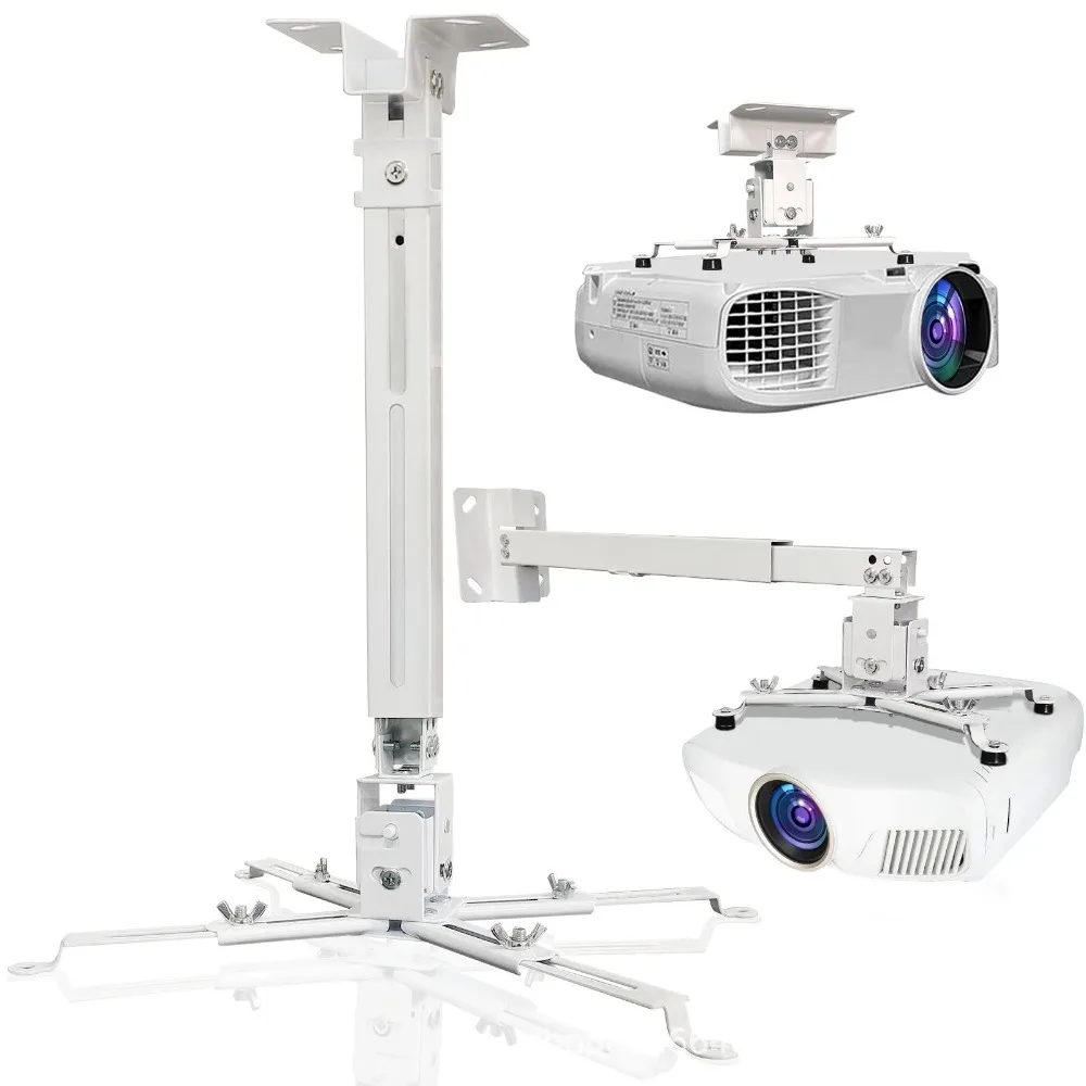 retractable-projector-mount-adjustable-ceiling-mount-projector-bracket-hanger-multifunctional-wall-mounted-projector-stand