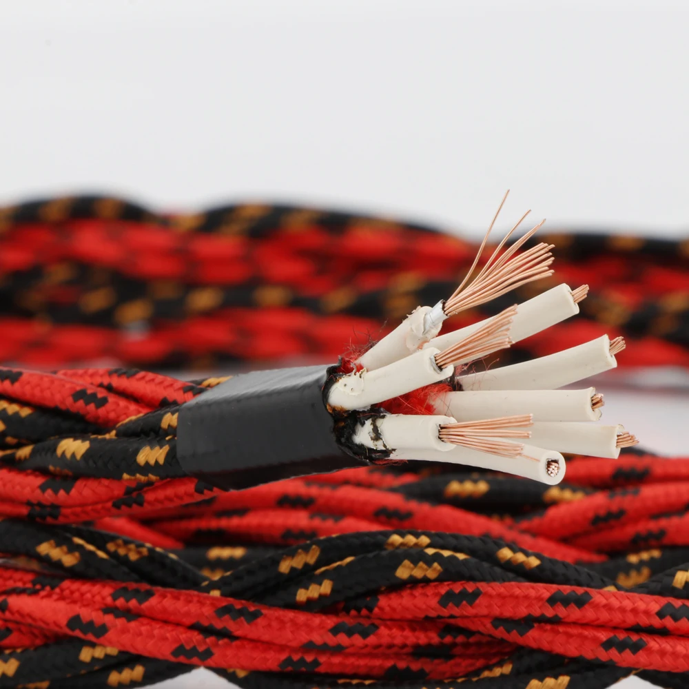 

Western Electric 99.998% OFC Copper Speaker Wire Hi-End AMP VCD DVC CD DIY Power Cord Loudspeaker Audio Bulk Cable