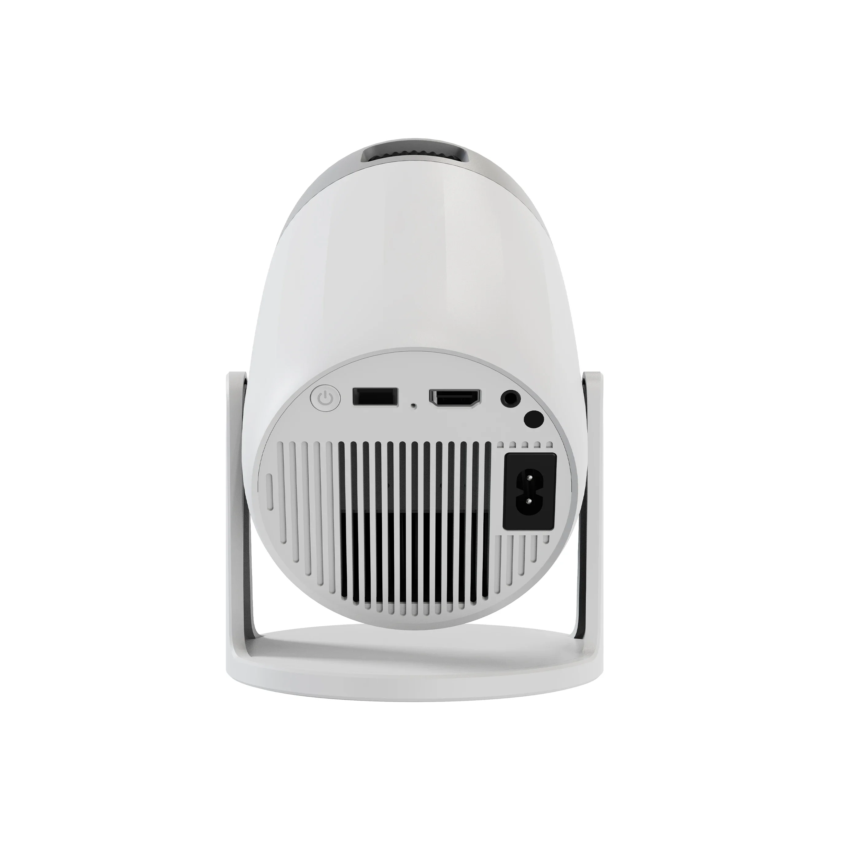 Wupro OEM/ODM K-W320 Rotating Mini Proyector Smart Android 12 Home Cinema 210 ANSI Lumens 1080P Portable Projector 4K Support