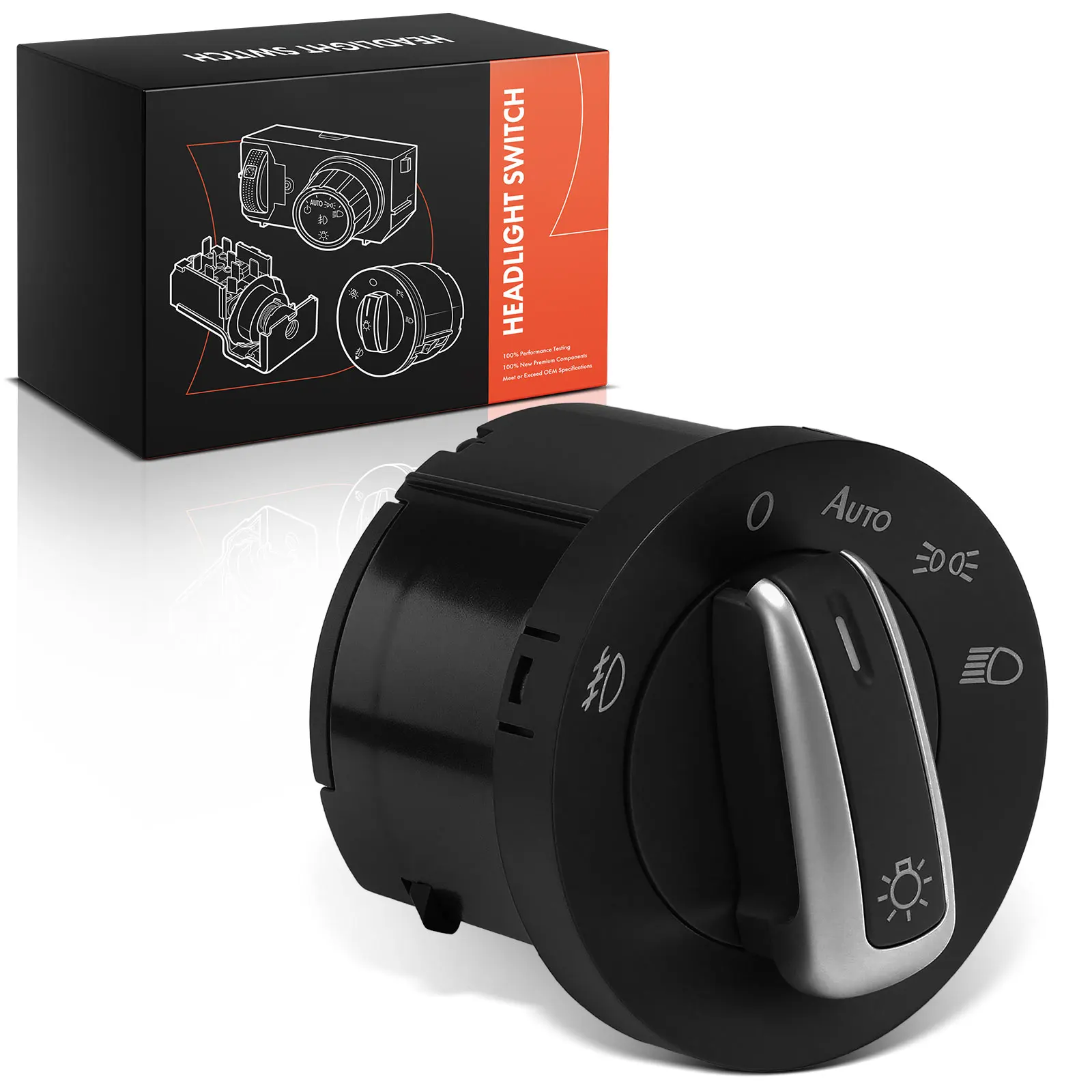 Frankberg 1x lichtschakelaar koplampschakelaar voor Volkswagen CC 2009-2010