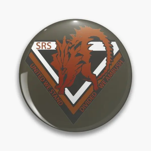 Titanfall 2 inspirado Srs Logo Pin de botón suave decoración de amante de dibujos animados lindo broche divertido insignia sombrero Collar joyería moda mujer
