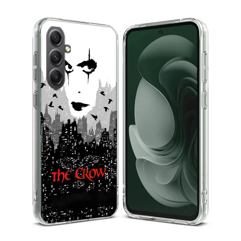 T-THE-C-CROWS Movie Phone For Samsung Galaxy A15 A25 A35 A55 A71 A51 A41 A31 A21 A11 M12 M30S M31 M32 M51 M52 J8 J6 J4 Cover Cle