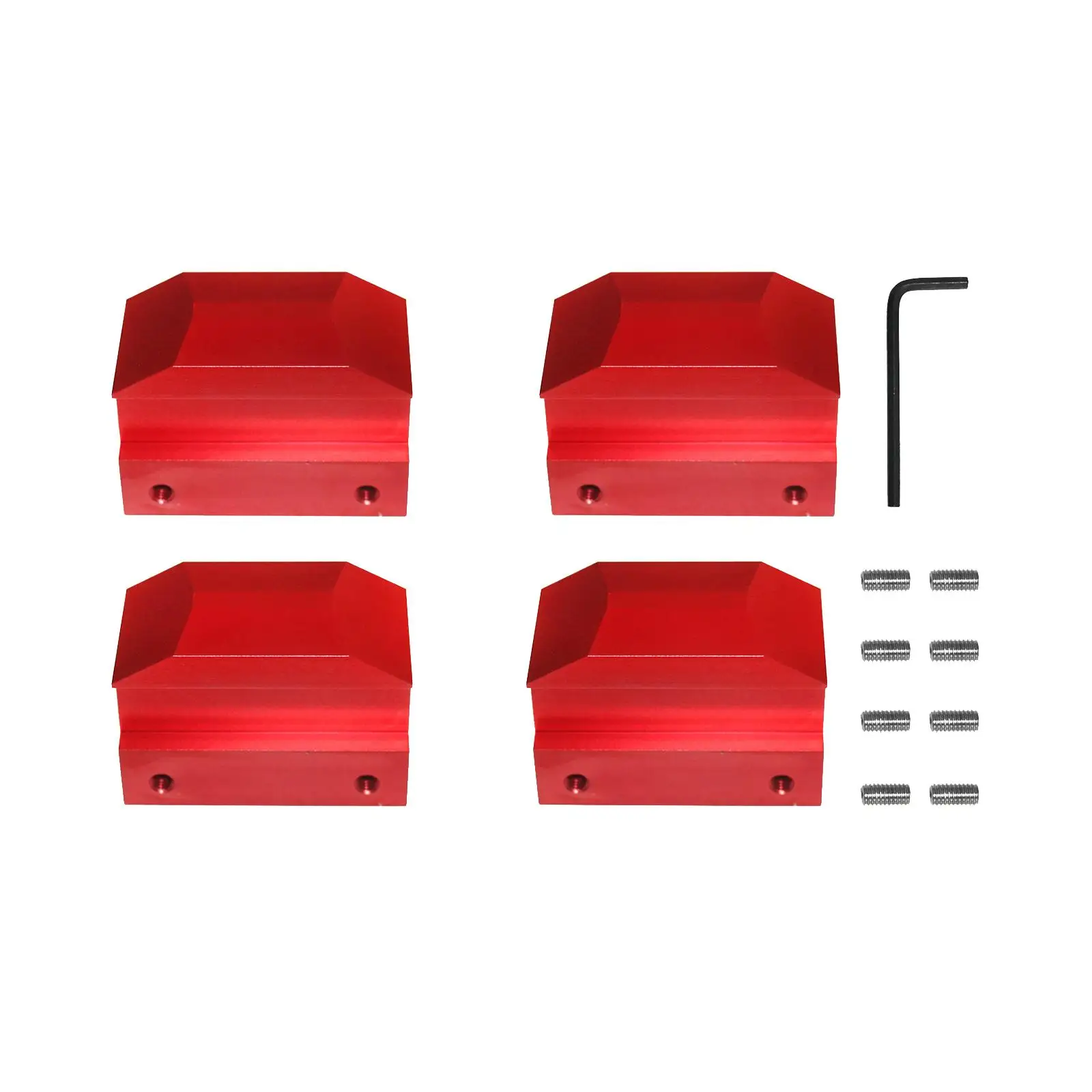 

4Pcs Jack Lift Pad Replaces Premium High Performance Spare Parts Lifting Pads Jack Pad Red for Chevrolet Camaro The 6TH Gen