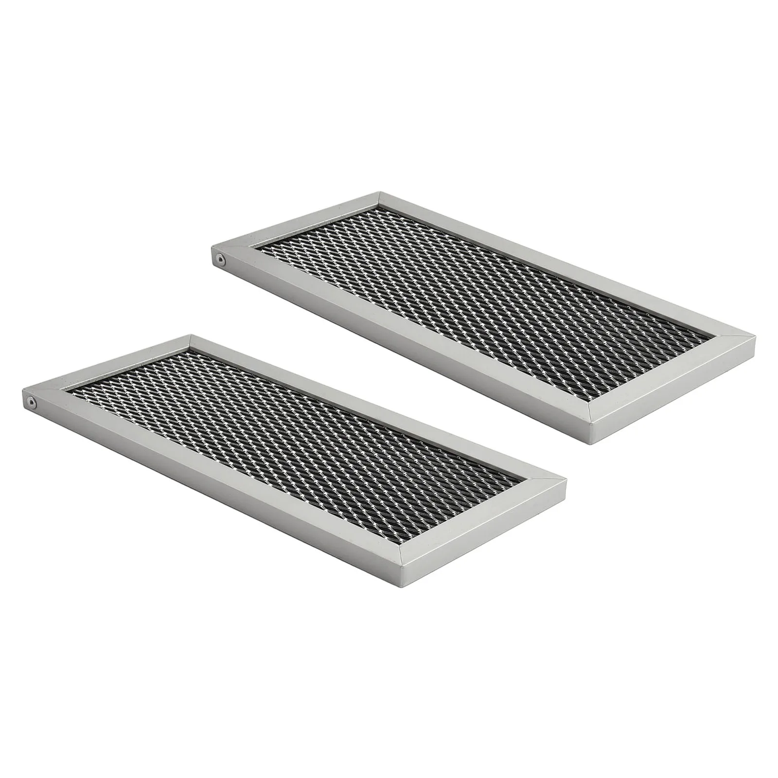 Replacement Charcoal Filters 2PCS for GE For JX81H WB02X10956 Strong Aluminum Construction Ensures Long Lasting Performance