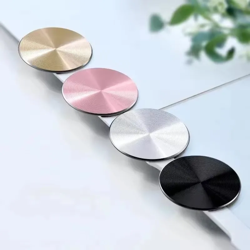 Thin Metal Plate Disk For Magnetic Car Phone Holder Iron Sheet Sticker Disk For Magnet Tablet Desk Phone Car Stand Mount Round - view 6