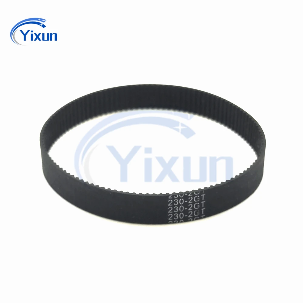 2GT Rubber Closed Loop Timing Belt Length 274-396mm Width 6/10/15mm 2M Synchronous Belt For 3D Printer Accessory GT2 Drive Belt