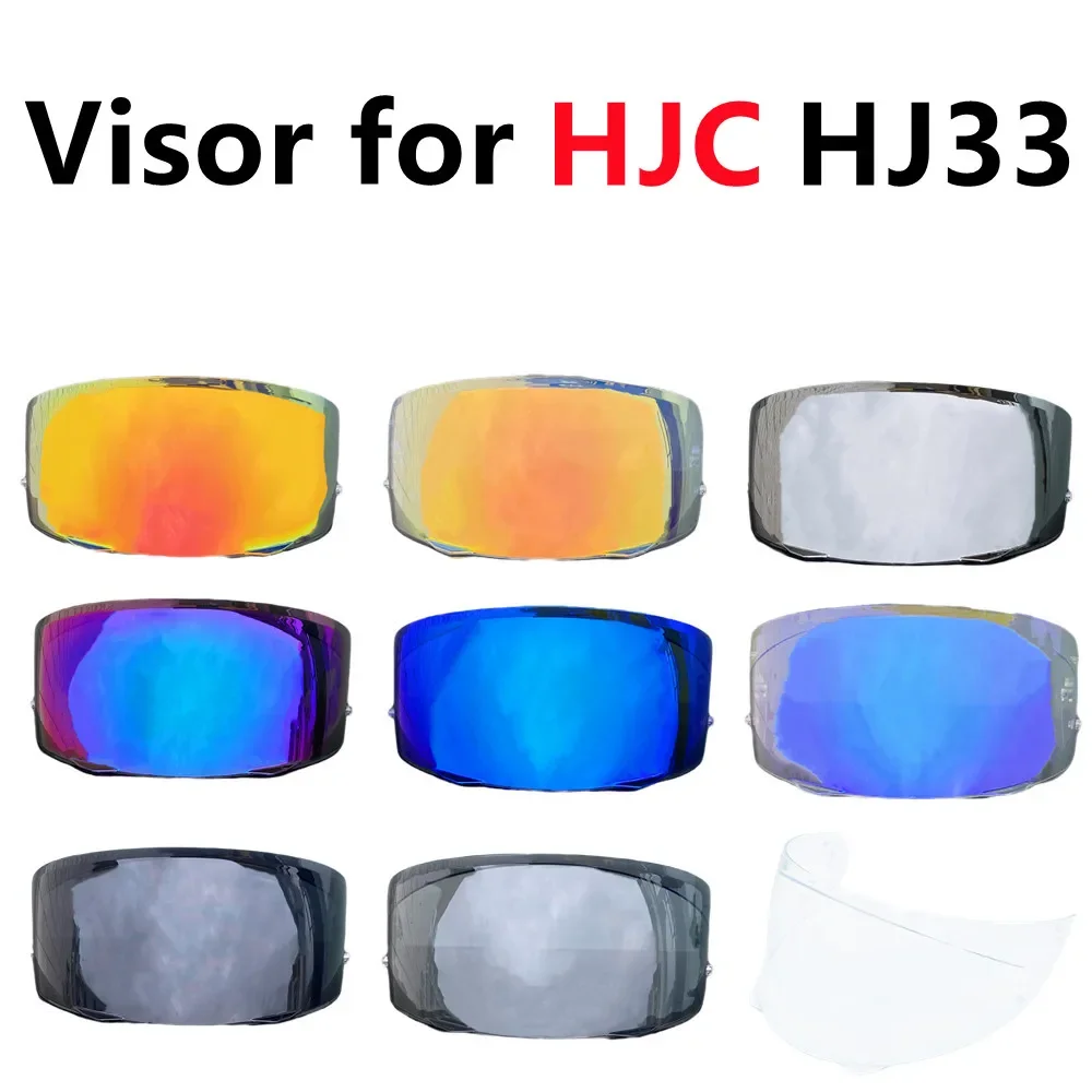 I90 Helmet Shield for HJC HJ33 I90 Visor Replacement Uv Cut Sunscreen Faceshield Visera Capacete Para Moto Accessories Parts