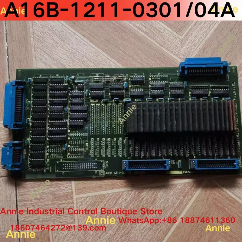 Second-hand test OK  Original machine tool circuit board A16B-1211-0301/04A