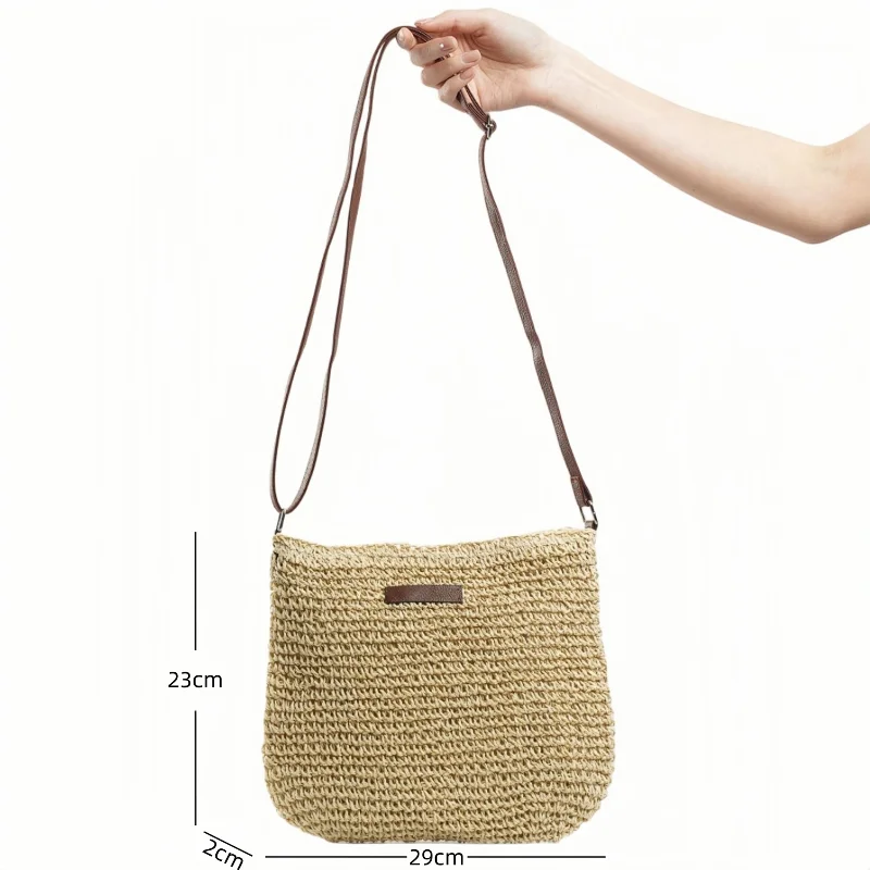 กระเป๋าสะพายข้างสานสำหรับผู้หญ - Luxury Beach Bags Ysl บทวิจารณ์และราคา
