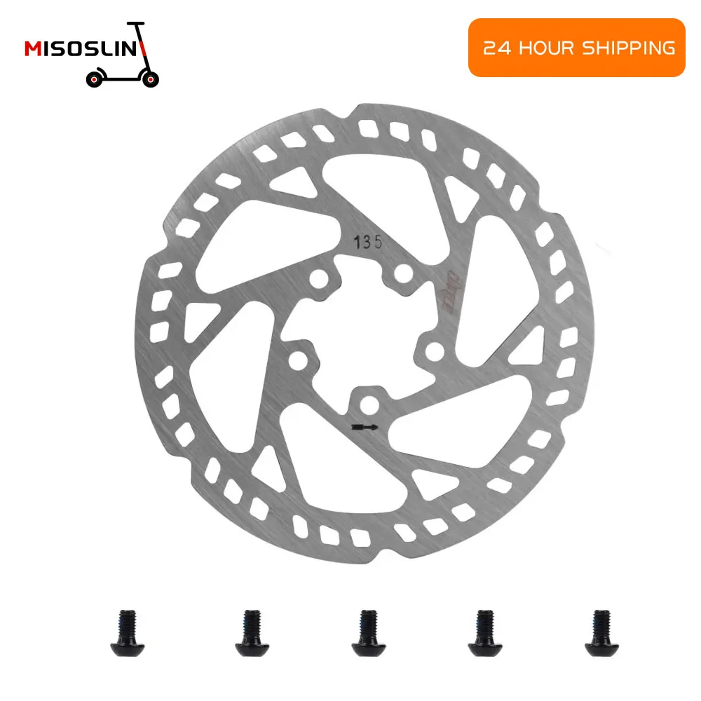 135MM Stainless Steel Xtech Brake Disk With Screws Electric Scooter Accessories Brake Rotor For Xiaomi M365 1s Pro 2 Mi3 Parts