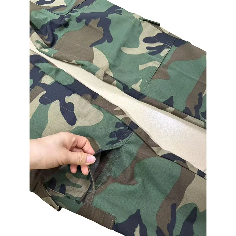 Deutschland Camouflage Dschungel Trainingsuniform ACU Feldanzug Flecktarn Dschungel Spot Set für Männer, Feldtraining Anzug Kampf ACU Set – Detail 36