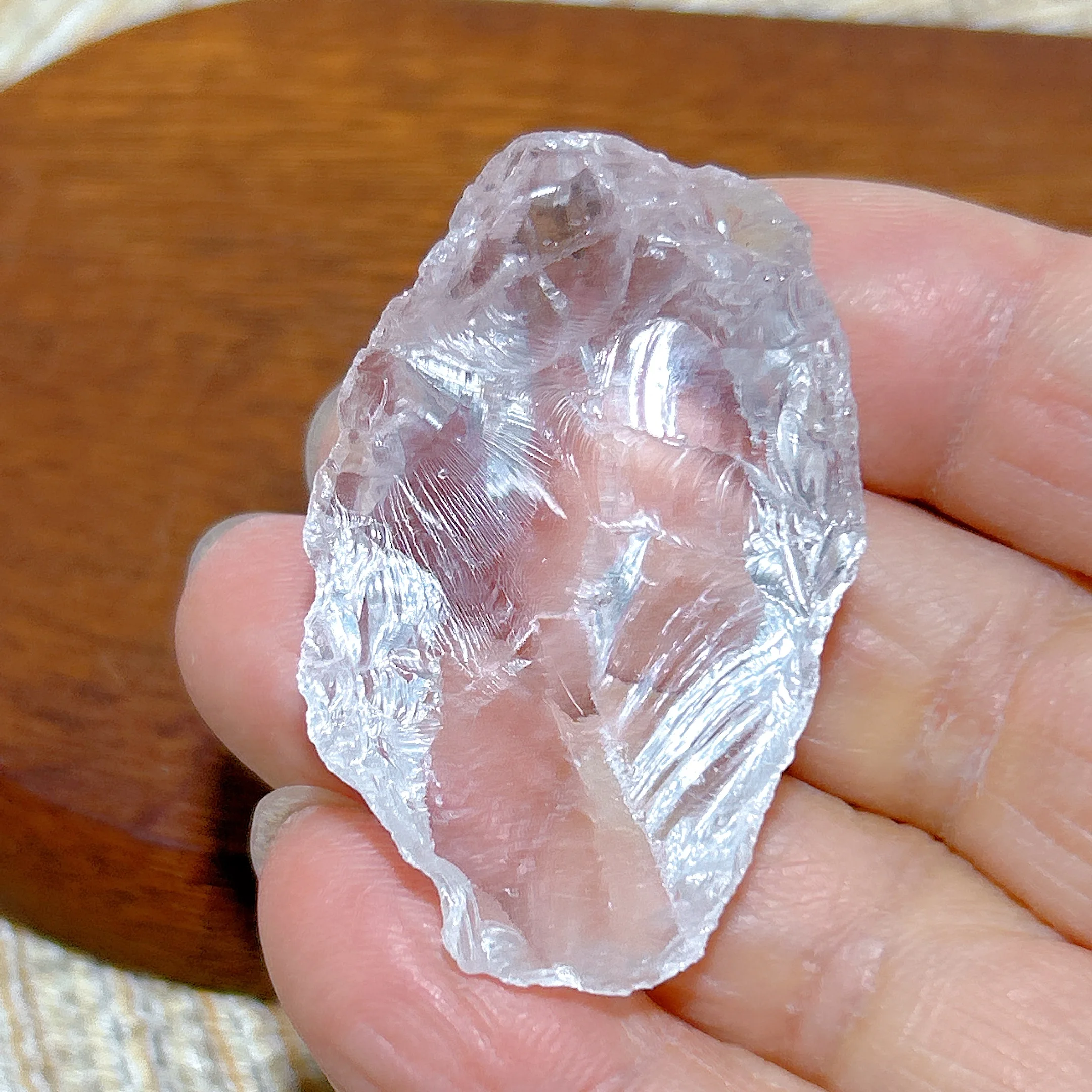 High Qulity Natural Crystal Rainbow Azeztulite Raw Stone Specimen Healing Energy Reiki Mineral Torch