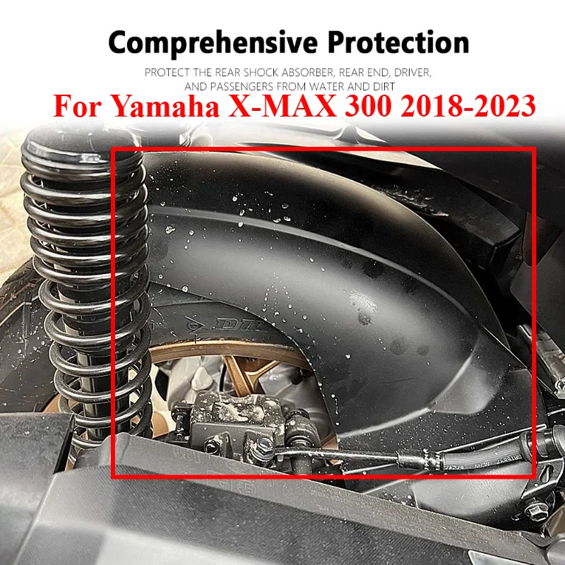 

For Yamaha X-MAX 300 2018-2023 Motorcycle Accessories Modification Rear Wheel Extension Fenders, Accesorios Para Moto