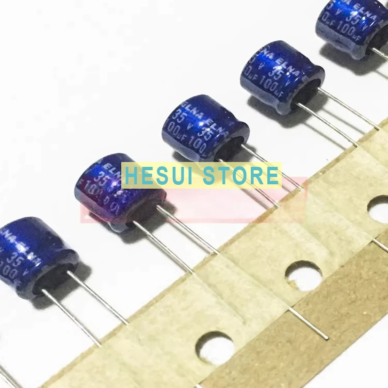 

ELNA imported audio capacitor 6.3V10V25V35V50V Walkman 3.3/22/33/47/100/220UF