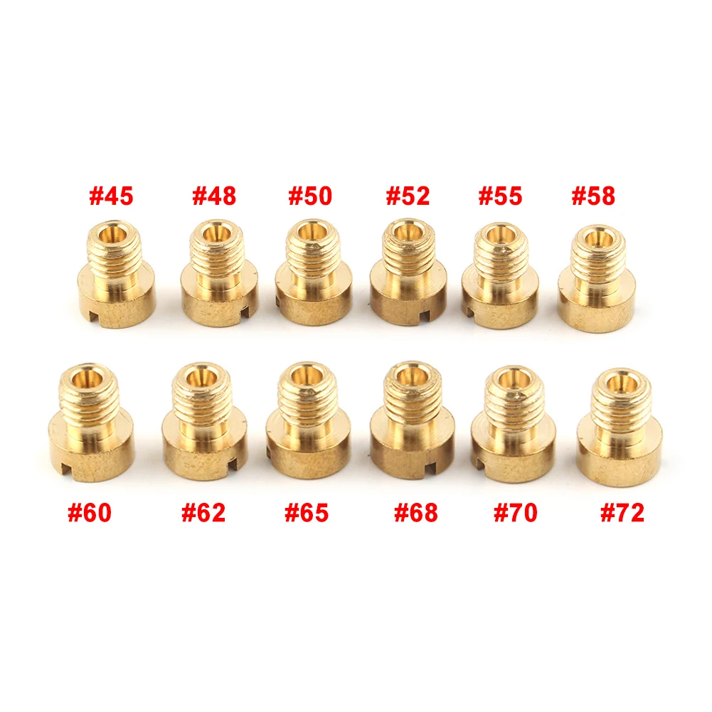 12 Pz 45-72 M5 Getto Principale Per Dellorto Carburatore Sha Shb Ua Ub Phbg VHB-CS VHBT-CS